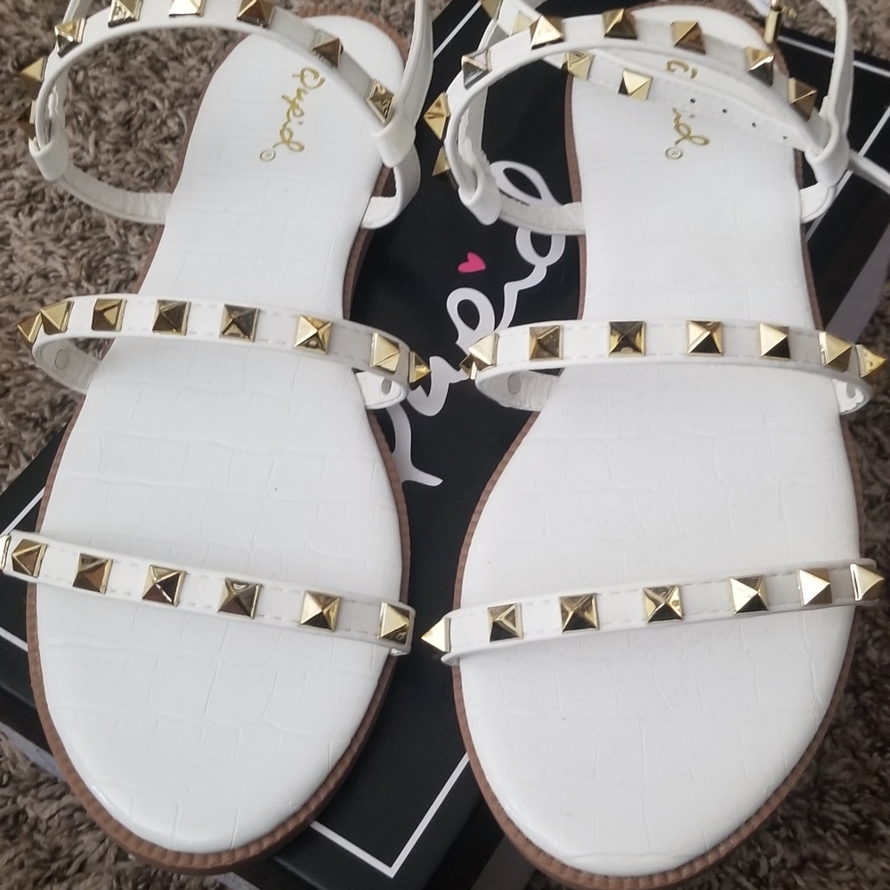 White Sandals